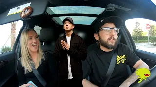 Uber Driver Raps Eminem Songs!