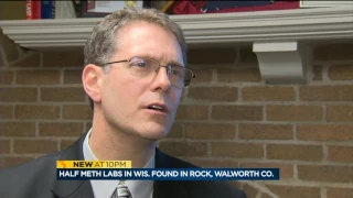 Half of Wisconsin meth labs found in Rock, Walworth counties