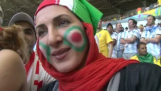 Inside the crowds: Iran vs. Argentina 2014 WC - روی سکو: بازی ایران و آرژانتین از نگاه تماشاچیان