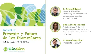 Encuentro “Presente y Futuro de los Biosimilares” - Diálogo sobre el futuro de los biosimilares