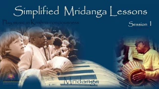 Simplified Mridangam Lessons (Lesson - 1) in Hindi by Bal Govind Das