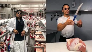 Salt Bae Amazing Meat Cutting Skill Video!