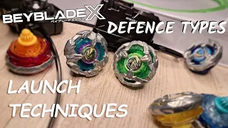 BEYBLADE X Launch Techniques | Part 2: Defence Types