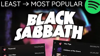 Every BLACK SABBATH Song LEAST TO MOST PLAYED [2023]