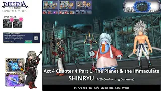 DFFOO [GL] Act 4 Chapter 4 Pt 1 SHINRYU | Bypass Mechanics with Quina ft. Bronze Weiss