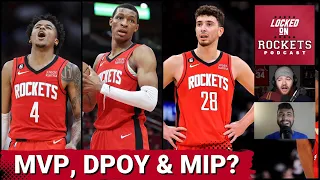 Who Will Be Houston Rockets MVP, DPOY & MIP? Jalen Green, Alperen Sengun, Jabari Smith Jr. & More