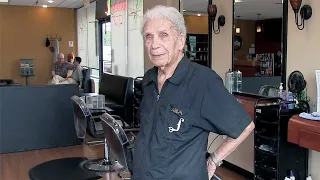 Anthony Mancinelli The 108 Year Old Barber / World's Oldest Barber