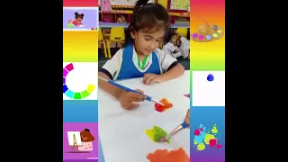 Science experiment | Color mixing Activity| PN-B | Touch The Sky