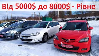 Від 5000 до 8000$ - Рівне автобазар. Огляд автомобілів. Частина #1