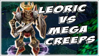 Leorick vs MegaCreeps | Сможет ли Выиграть при Голом Троне?