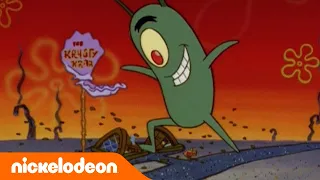 SpongeBob SquarePants | Planktons boosaardigste momenten | Nickelodeon Nederlands