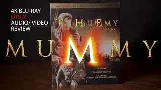 The Mummy Ultimate Trilogy 4K Bluray, DTS-X Audio/ Video Review