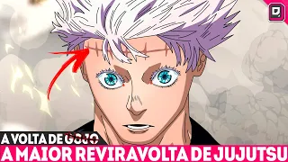 ISSO ME QUEBROU! A VOLTA DE GOJO É A MAIOR REVIRAVOLTA DE JUJUTSU KAISEN - JUJUTSU KAISEN 261