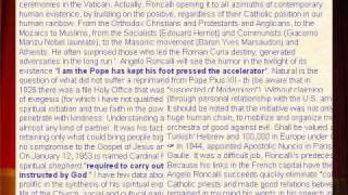 Angelo Roncalli - Pope John al XXIII Life Moments Essay Documentary 2010