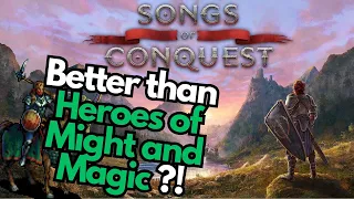 HoMM successor? Songs of Conquest IS OUT!!!  Campaign gameplay and first impressions :)