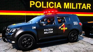 CONFRONTO + DISPAROS ROTAM - PMGO | GTA 5 POLICIAL