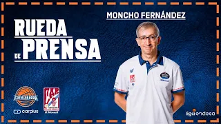 RUEDA DE PRENSA MONCHO FERNÁNDEZ  #FuenlADN #25FuenlACB