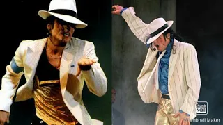 Michael Jackson : Comparison Smooth Criminal Copenhagen '92 vs Gothenburg '97