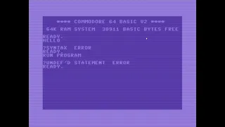 Assembly programming on the C64 - Intro