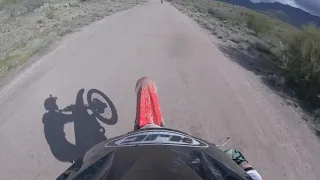 Day By dank #4- exploring Superior ,AZ on dirt bikes!!