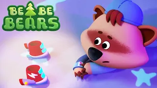 Be Be Bears 🐻🐨 The skaters ⛸ NEW ⭐ Cartoons Collection 💙 Moolt Kids Toons Happy Bear