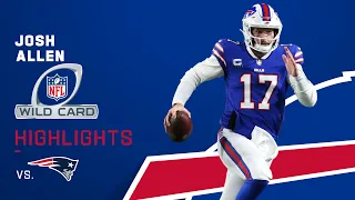 Josh Allen most impressive plays from 5-TD game | Super Wild Card Weekend