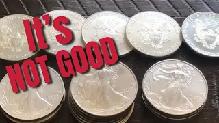 THIS is happening with American Silver Eagles NOW - It's NOT GOOD!