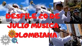 Desfile Militar Bogotá 20 de Julio 2022