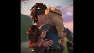 Is she sure about the "No one is kissing her on the lips" thing? #httyd #hiccstrid