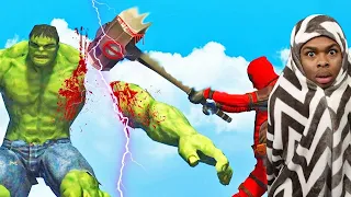 PLAYING AS RAMPAGE GOD HULK IN GTA 5! (GTA 5 MODS RP)