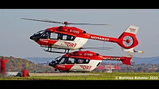 DRF Luftrettung I H145 I D-HDSG I (Christoph 51) Neue Maschine setzt um am Flugplatz Pattonvile