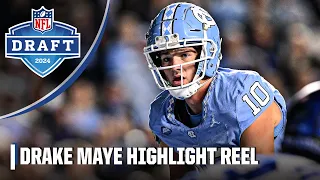 Drake Maye Highlight Reel: New England Patriots select UNC QB at No. 3 | 2024 NFL Draft