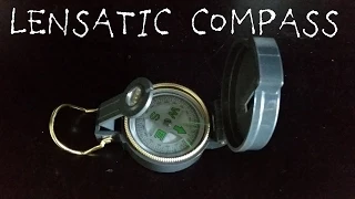 how to use a lenstatic compass