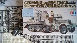 Tamiya 1/35 Sd.kfz 7/1 | Part One