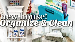 NEW HOUSE! ORGANIZATION & CLEANING MOTIVATION | REAL LIFE CLEAN & Organize with me