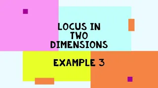 Locus in two dimensions