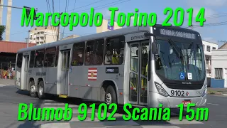 Marcopolo Torino 2014 Scania 15m Blumob