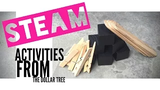 Teacher Lauren - STEAM Activities from the Dollar Tree