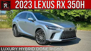 The 2023 Lexus RX 350h Is A Distinctive & Fuel-Efficient Luxury Hybrid SUV