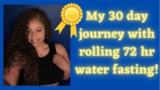 6 inches off my waist and 5 inches from my hips with rolling 72hr water fasting!