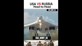 B1 vs Tu-160 Supersonic Clash #shorts #russia #usa