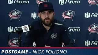 Postgame: Nick Foligno (4/8/21)