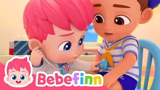 EP35 | Hospital Play 🏥👩🏽‍⚕️👨🏻‍⚕️ | Bebefinn Songs for Kids | Nursery Rhymes & Kids Songs