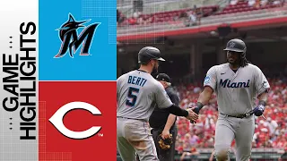 Marlins vs. Reds Game Highlights (8/9/23) | MLB Highlights