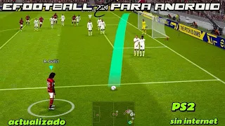 Configuración de Efootball PS2 para Android gama media baja