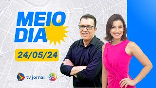 TV JORNAL MEIO-DIA AO VIVO com ANNE BARRETTO | 24.05.24