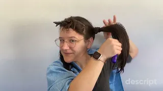 I Cut My Own Hair Using The Manes By Mell Pigtail Haircut