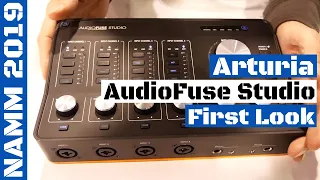 NAMM 2019: Arturia AudioFuse Studio - Audio Interface With Bluetooth | SYNTH ANATOMY
