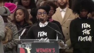 Janelle Monáe at Women's March: "I March Against the Abuse of Power"