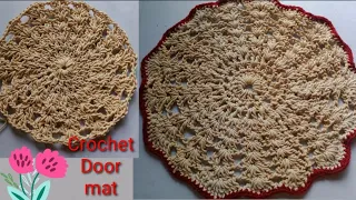 Crochet Door mat tutorial